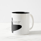 Tasse 2 Couleurs Vamps par clair de lune (Devant droit)