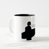 Tasse 2 Couleurs Vamps par clair de lune (Devant gauche)