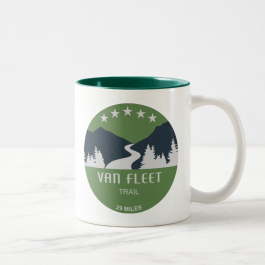 Tasse 2 Couleurs Van Fleet Trail Floride (Droit)
