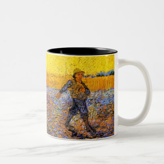 Tasse 2 Couleurs Van Gogh : Le semeur (Droit)