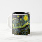 Tasse 2 Couleurs Van Gogh : Nuit étoilée (Devant gauche)