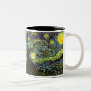 Tasse 2 Couleurs Van Gogh : Nuit étoilée