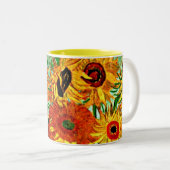 Tasse 2 Couleurs Van Gogh - Tournesols 12 (Devant droit)