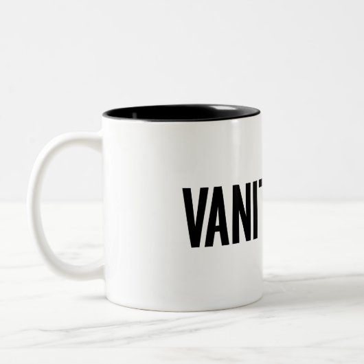 Tasse 2 Couleurs Vanity Fur Black (Gauche)