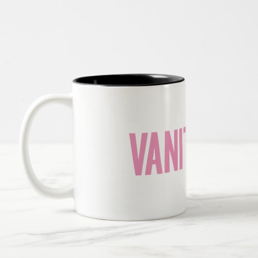 Tasse 2 Couleurs Vanity Fur Rose (Gauche)