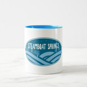 Tasse 2 Couleurs Vapeur Springs Colorado Extérieur