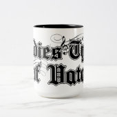 Tasse 2 Couleurs Vato de style oldies (Centre)