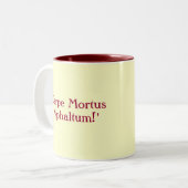 Tasse 2 Couleurs Vautour (Devant gauche)