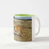 Tasse 2 Couleurs veau de Jersey (Devant droit)