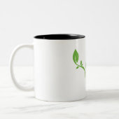 Tasse 2 Couleurs Végétalien (Gauche)