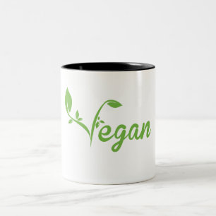 Tasse 2 Couleurs Végétalien