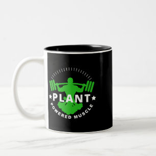 Tasse 2 Couleurs Vegetarian Plante Broccoli Bodybuilding Ascenseur