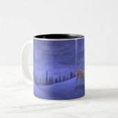 Tasse 2 Couleurs Veille nocturne (Devant gauche)