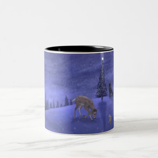 Tasse 2 Couleurs Veille nocturne (Centre)