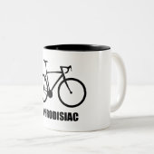 Tasse 2 Couleurs Vélo Aphrodisiac (Devant droit)