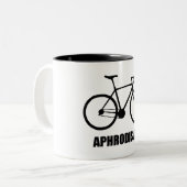 Tasse 2 Couleurs Vélo Aphrodisiac (Devant gauche)