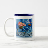Tasse 2 Couleurs Velo Love Cycling (Gauche)