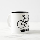Tasse 2 Couleurs Vélosexuel (Devant gauche)