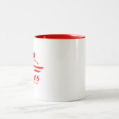 Tasse 2 Couleurs Vendredi ROUGE se rappelle chacun déployé (Centre)