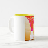 Tasse 2 Couleurs Venera Exploration de Vénus (Devant gauche)