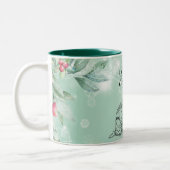 Tasse 2 Couleurs Venez Admirez-Le Trois Hommes Sages Noël (Gauche)