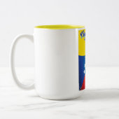 Tasse 2 Couleurs Venezuela Dios y Federación (Gauche)