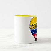 Tasse 2 Couleurs Venezuelan Girl (Centre)