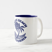 Tasse 2 Couleurs Venice Beach Californie (Devant droit)