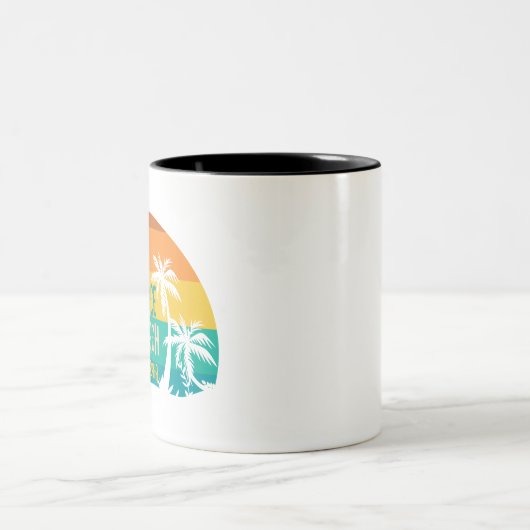 Tasse 2 Couleurs Venice Beach Retro (Centre)