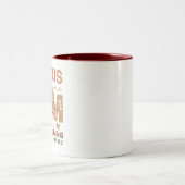 Tasse 2 Couleurs Venons devant Lui avec actions de grâces (Centre)
