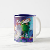 Tasse 2 Couleurs Vérifier deux fois Père Noël (Devant droit)