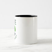 Tasse 2 Couleurs Véritable énergie verte (Centre)