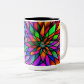 Tasse 2 Couleurs Verre de Faux (Devant droit)