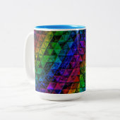 Tasse 2 Couleurs Verre de fierté (Devant gauche)