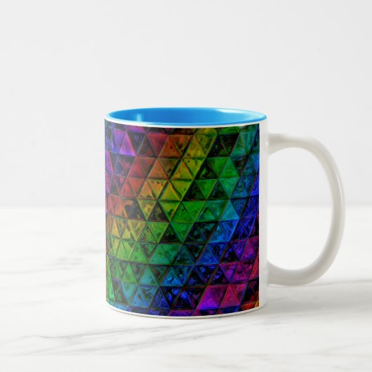 Tasse 2 Couleurs Verre de fierté (Droit)