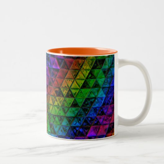 Tasse 2 Couleurs Verre de fierté (Droit)