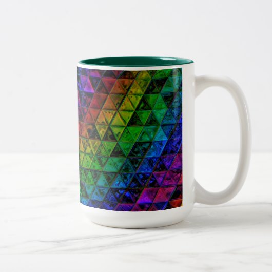Tasse 2 Couleurs Verre de fierté (Droit)