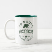 Tasse 2 Couleurs Vers le nord du Wisconsin (Gauche)