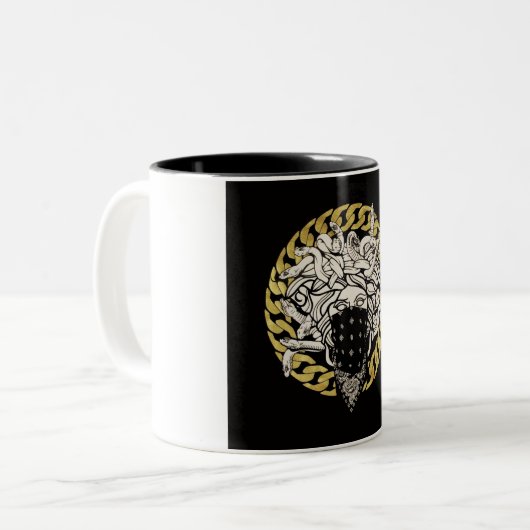 Tasse 2 Couleurs versages (Devant gauche)