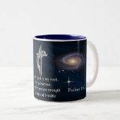 Tasse 2 Couleurs Verset biblique (Devant droit)
