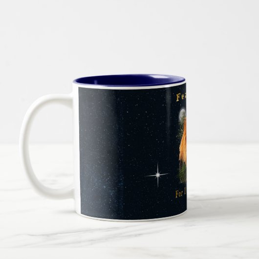 Tasse 2 Couleurs verset biblique (Gauche)