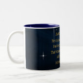 Tasse 2 Couleurs Verset biblique (Gauche)