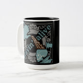 Tasse 2 Couleurs Versez le café ! (Devant gauche)