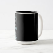 Tasse 2 Couleurs Versez le café ! (Devant droit)