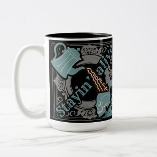 Tasse 2 Couleurs Versez le café !
