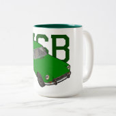Tasse 2 Couleurs vert de mgb (Devant droit)
