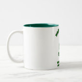 TASSE 2 COULEURS VERT YHS 1960-1973 (Gauche)