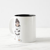 Tasse 2 Couleurs Veste droite (Devant gauche)