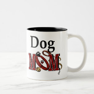 Tasse 2 Couleurs Vêtements et cadeaux pour la maman du chien