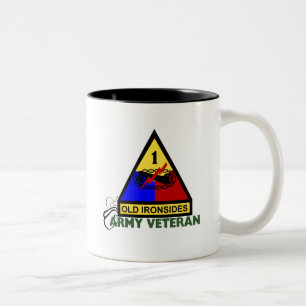 Tasse 2 Couleurs Vétéran d'armée - ?ère ANNONCE